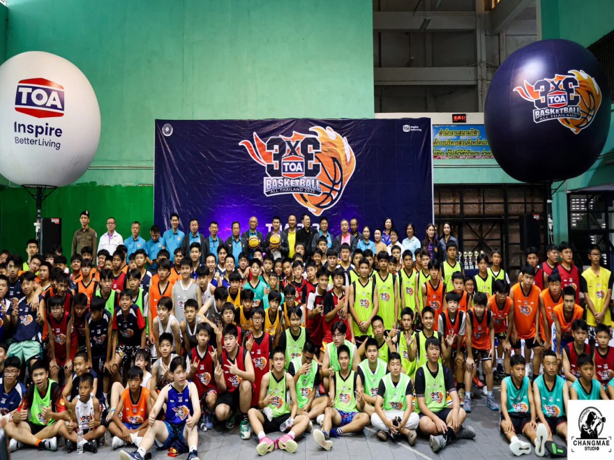 การแข่งขันบาสเกตบอล 3×3 TOA BASKETBALL ALL THAILAND 2025 ที่ จ.น่าน